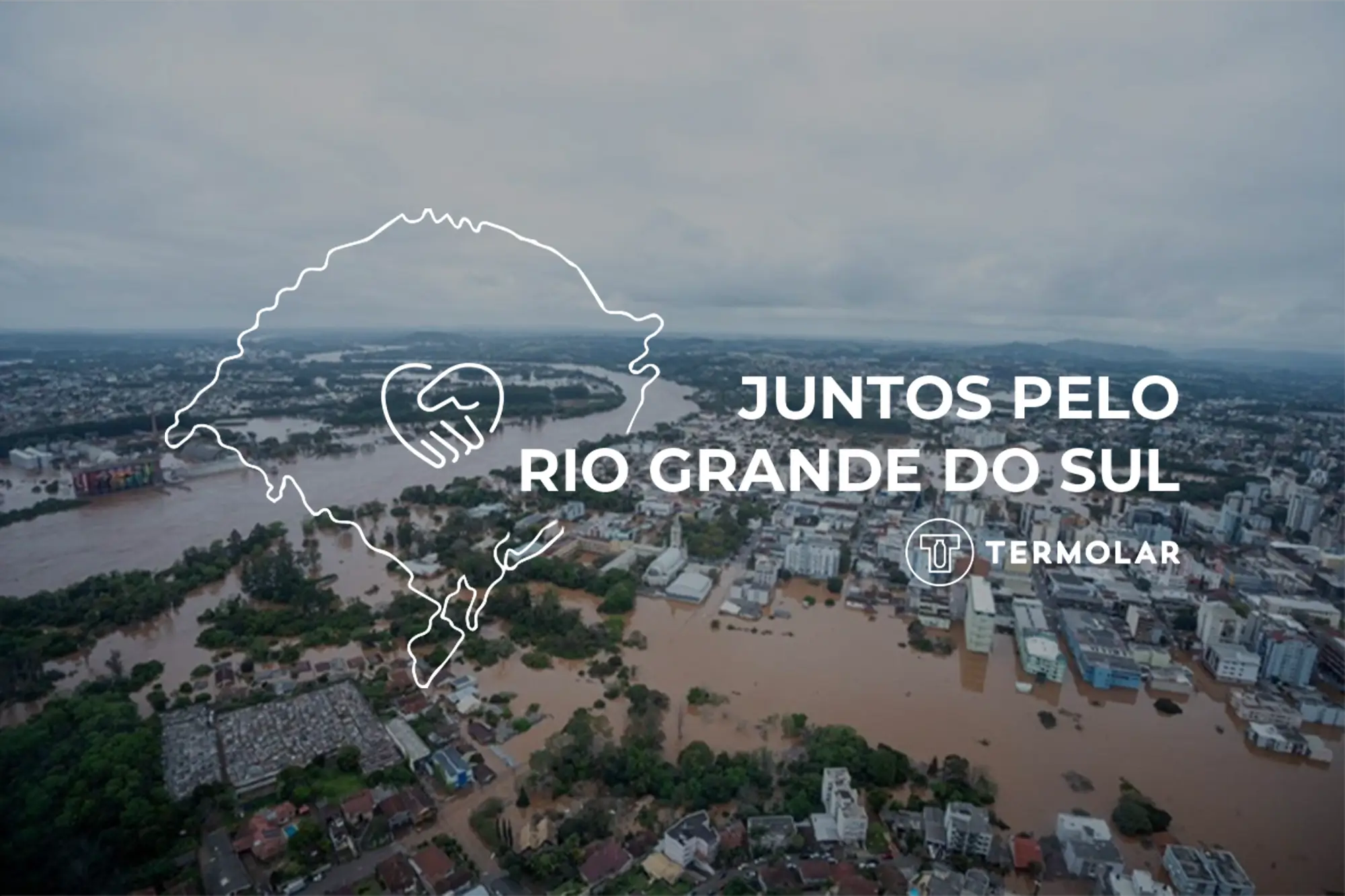 Ações promovidas pela Termolar em razão das enchentes no Rio Grande do Sul